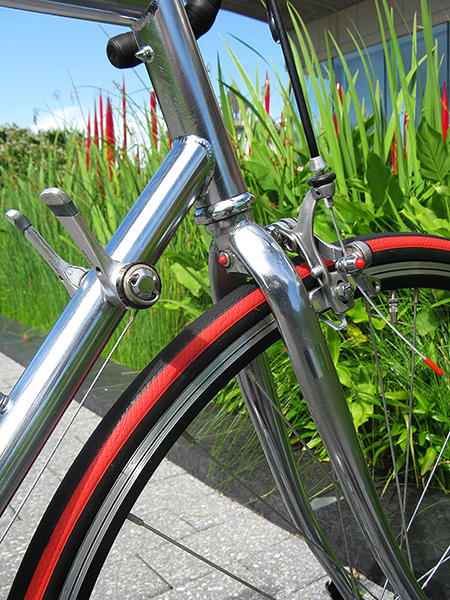 Front Brake and Shifters View